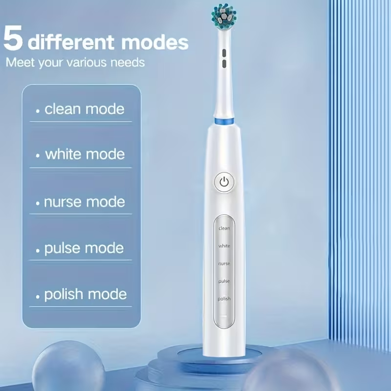 Smilesofjoy Smart Rotating Electric Toothbrush