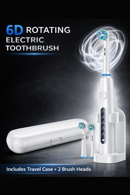 Smilesofjoy Smart Rotating Electric Toothbrush